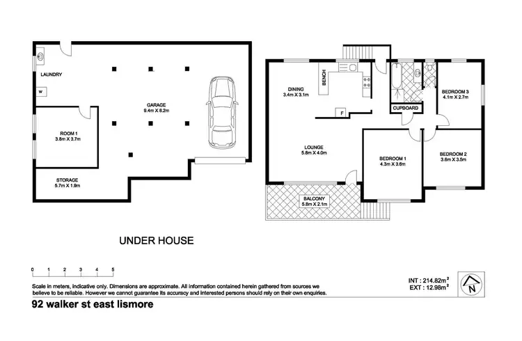 Floorplan of Homely house listing, 92 Walker Street, East Lismore NSW 2480