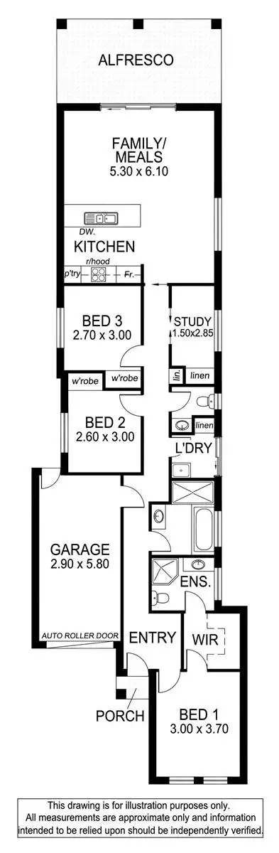 Floorplan of Homely house listing, 41a Kingston Avenue, Seacombe Gardens SA 5047