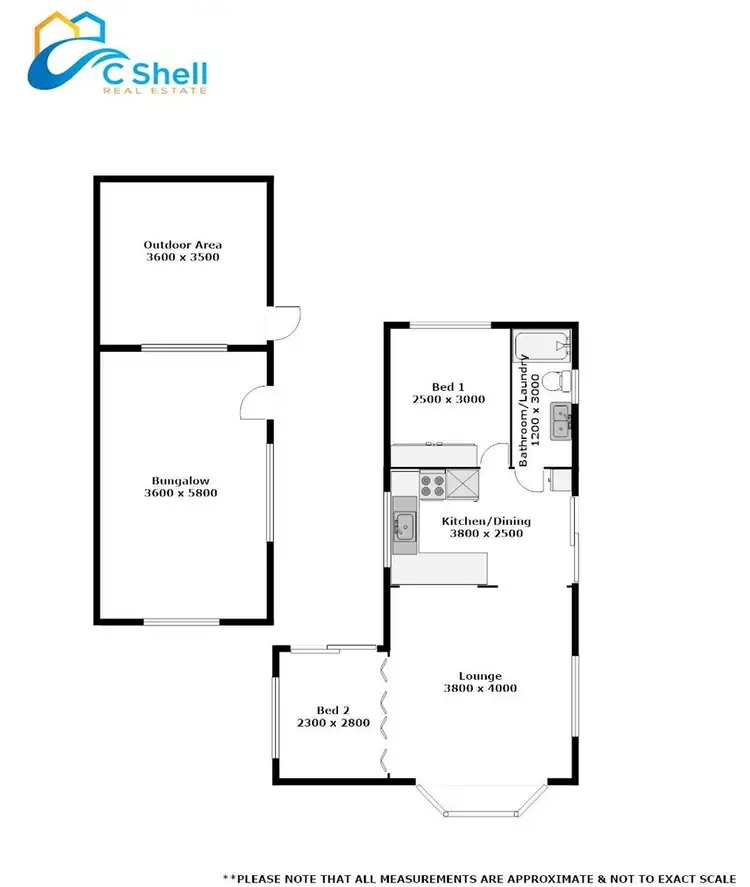 Floorplan of Homely house listing, 32 Leon Street, Loch Sport VIC 3851