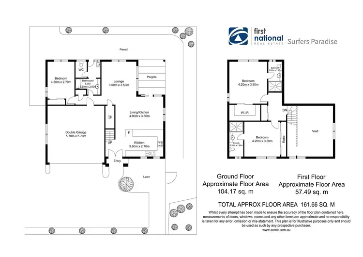 Floorplan of Homely townhouse listing, 3/118 Pohlman Street, Southport QLD 4215
