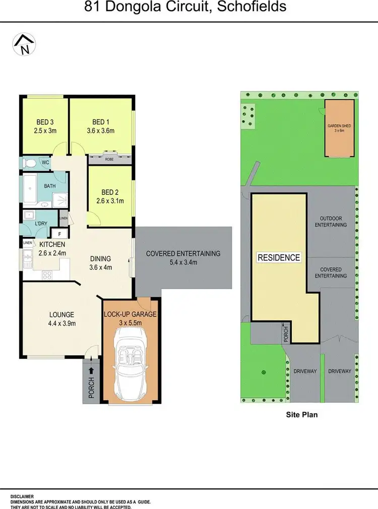 Floorplan of Homely house listing, 81 Dongola Circuit, Schofields NSW 2762