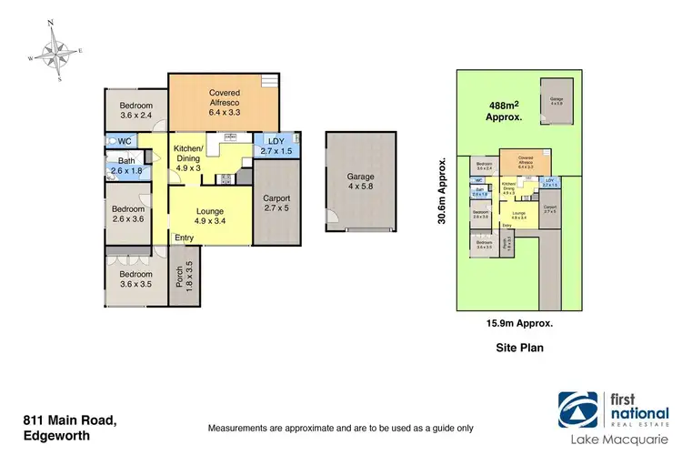 Floorplan of Homely house listing, 811 Main Road, Edgeworth NSW 2285