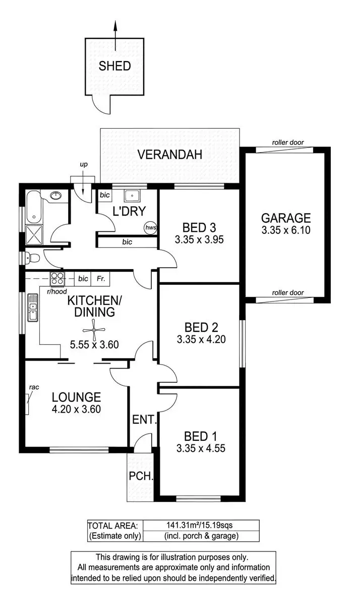 Floorplan of Homely house listing, 7 Sherwood Avenue, Sturt SA 5047