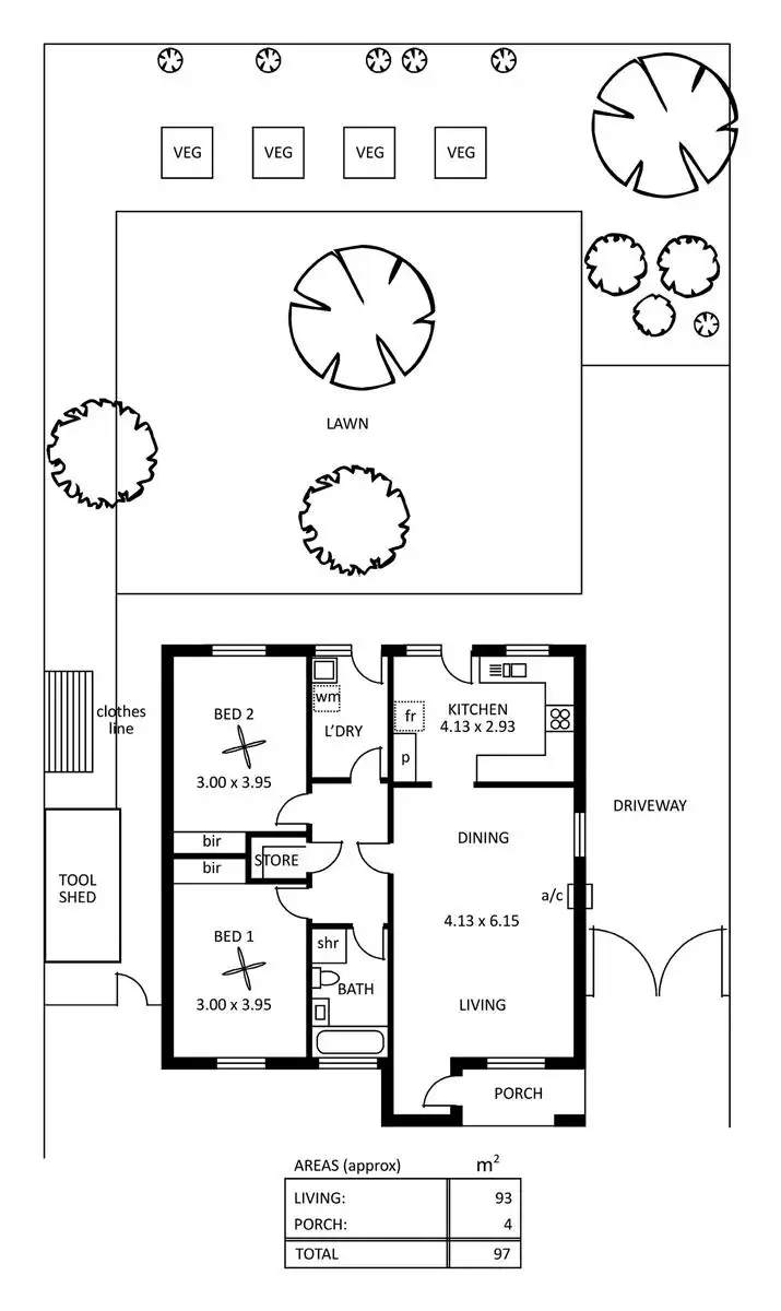 Floorplan of Homely house listing, 6 Knight Court, Salisbury East SA 5109