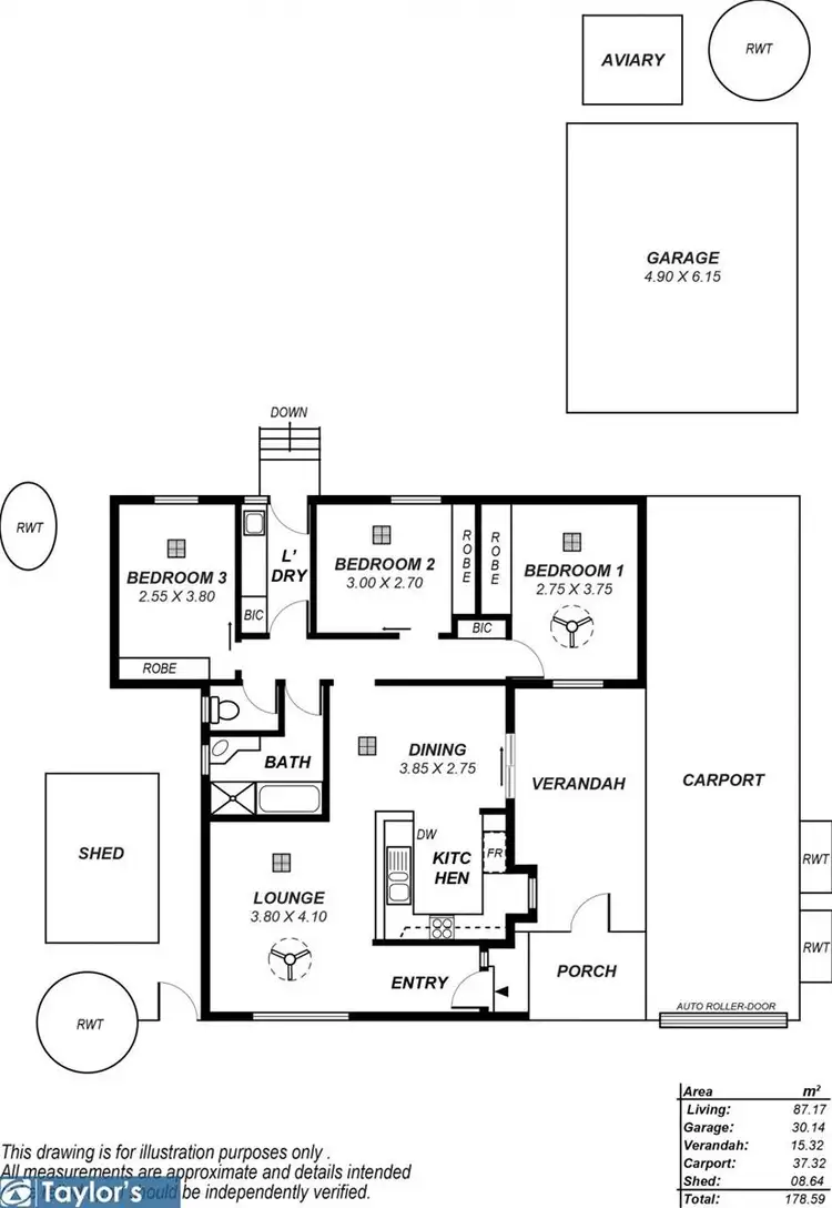 Floorplan of Homely house listing, 7 Mostyn Crescent, Salisbury East SA 5109