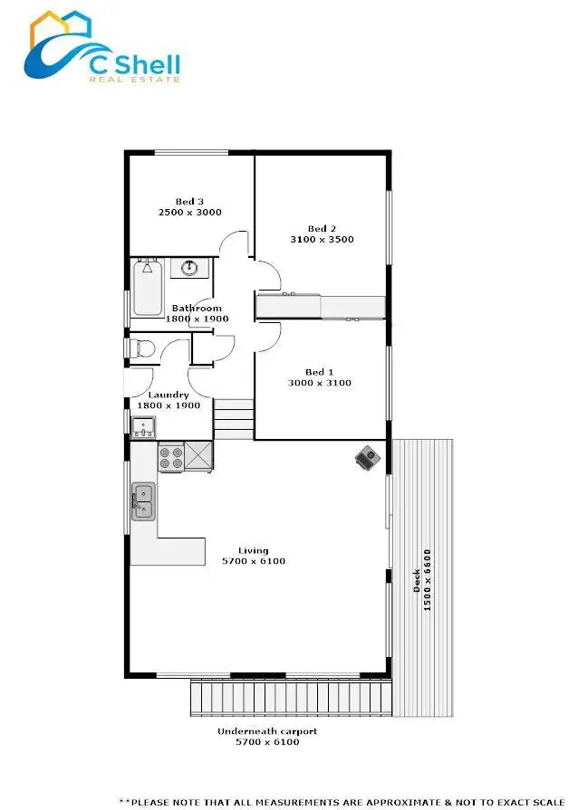 Floorplan of Homely house listing, 19 White Crescent, Loch Sport VIC 3851