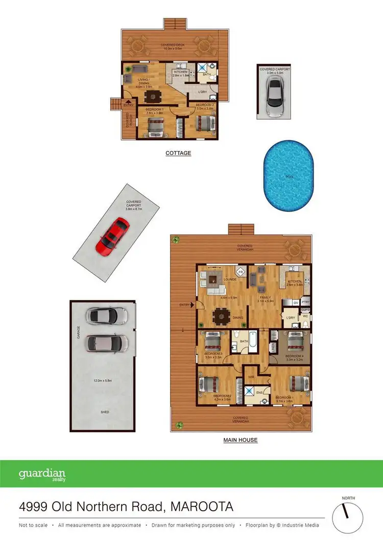 Floorplan of Homely house listing, 4999 Old Northern Road, Maroota NSW 2756