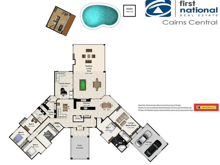 Floorplan of Homely house listing, 14 Struber Street, Edmonton QLD 4869