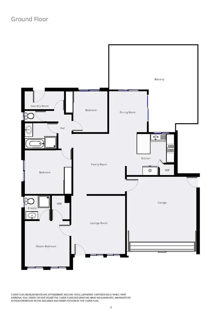 Floorplan of Homely house listing, 23 Whitebox Circuit, Thurgoona NSW 2640