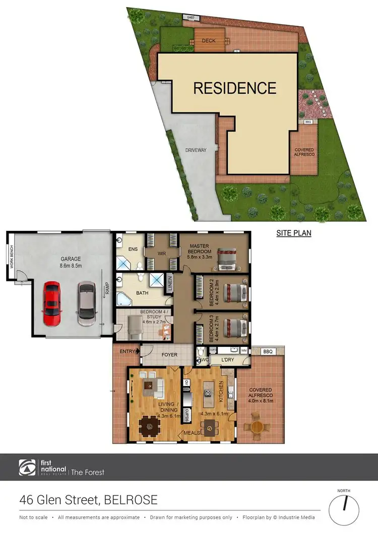 Floorplan of Homely house listing, 46 Glen Street, Belrose NSW 2085