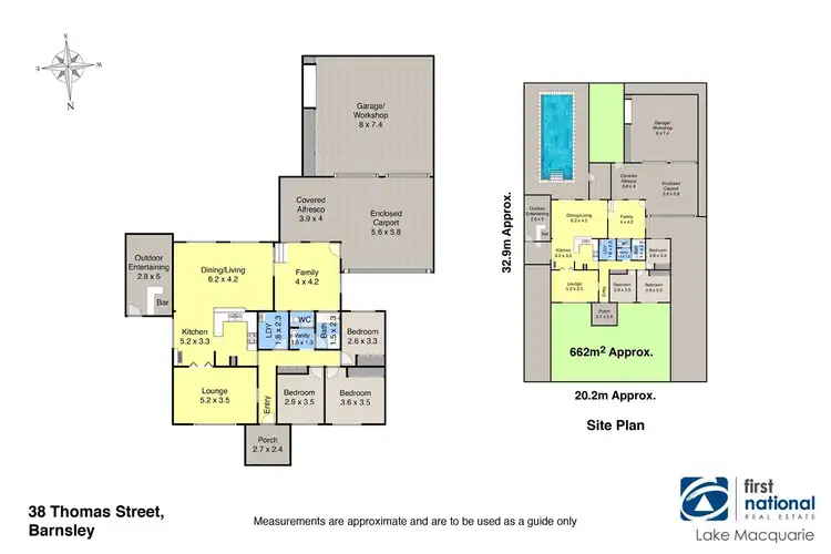 Floorplan of Homely house listing, 38 Thomas Street, Barnsley NSW 2278