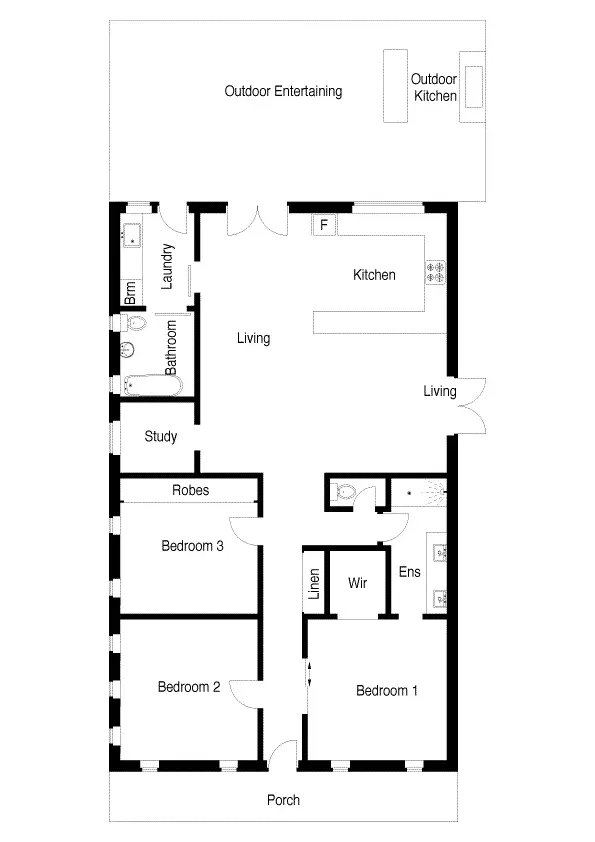 Floorplan of Homely house listing, 34 Stanley Street, Warrnambool VIC 3280
