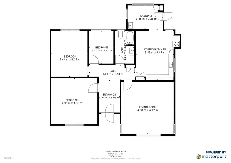 Floorplan of Homely house listing, 60 Seventh Street, Mildura VIC 3500