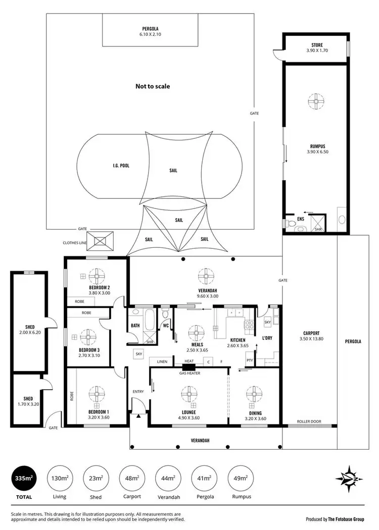 Floorplan of Homely house listing, 16 Kiama Street, Redwood Park SA 5097