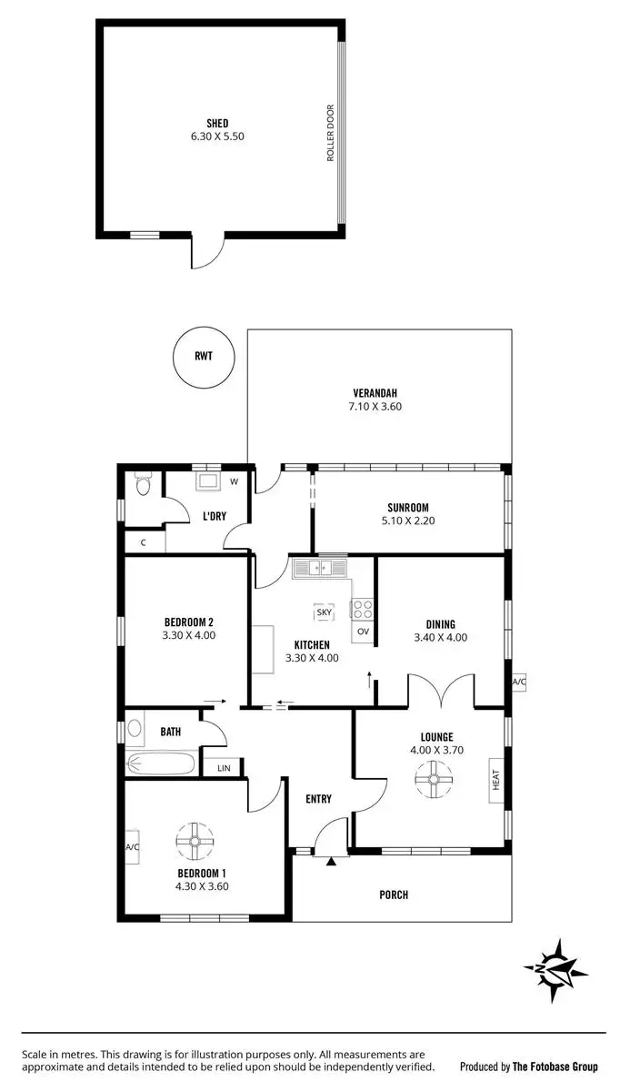 Floorplan of Homely house listing, 31 Warwick Avenue, Kurralta Park SA 5037