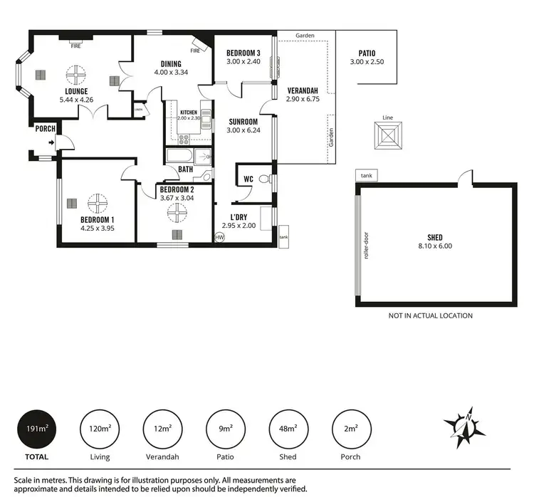 Floorplan of Homely house listing, 16 Denman Terrace, Lower Mitcham SA 5062