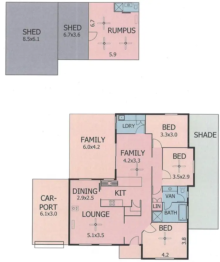 Floorplan of Homely house listing, 76 Mitchell Avenue, Murray Bridge SA 5253