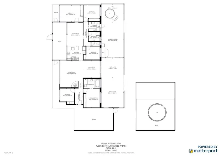 Floorplan of Homely house listing, 1068 Karadoc Avenue, Irymple VIC 3498