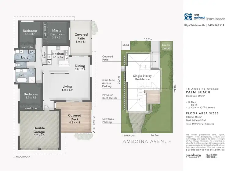 Floorplan of Homely house listing, 18 Amboina Avenue, Palm Beach QLD 4221