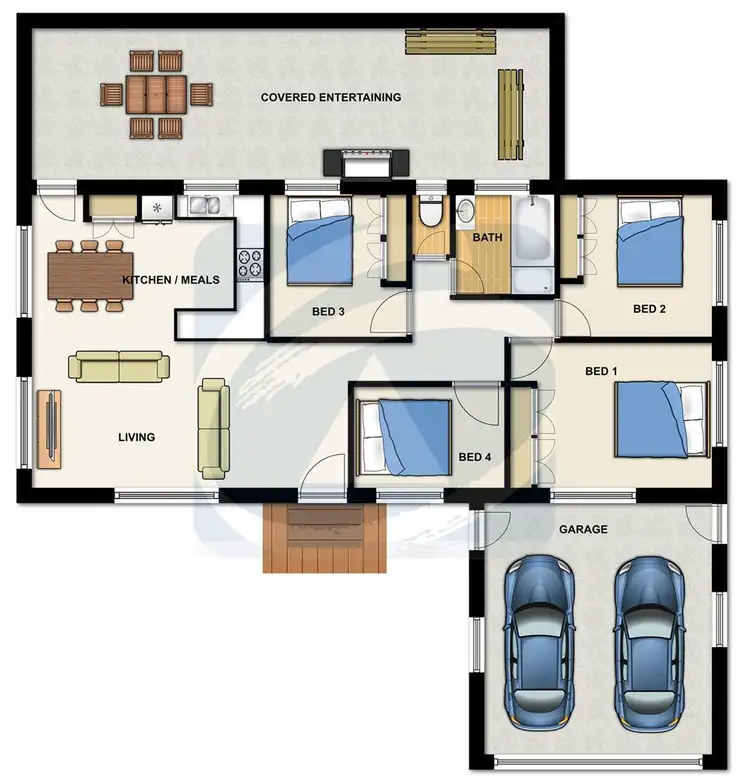 Floorplan of Homely house listing, 29 Dewar Drive, Loganholme QLD 4129