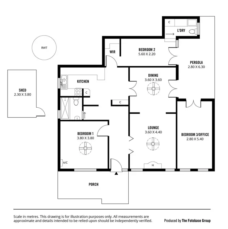 Floorplan of Homely house listing, 6 Charles Street, Plympton SA 5038