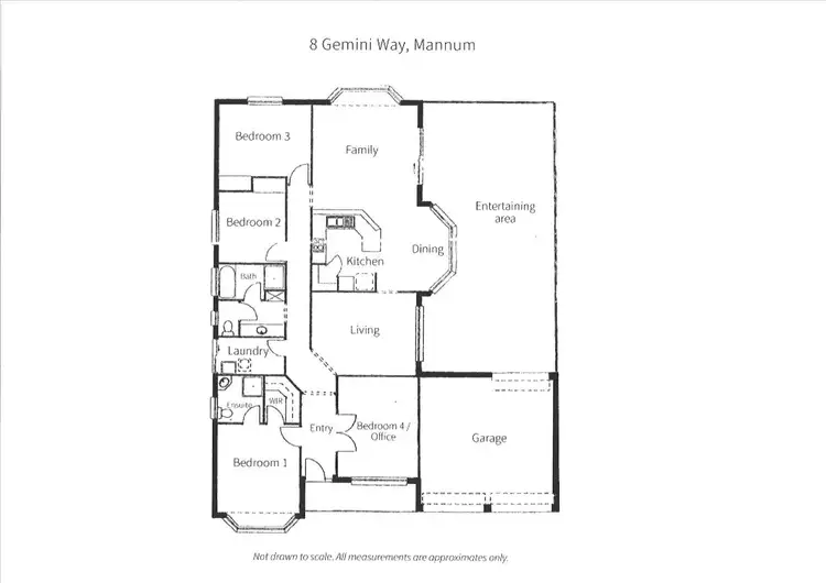 Floorplan of Homely house listing, 8 Gemini Way, Mannum SA 5238