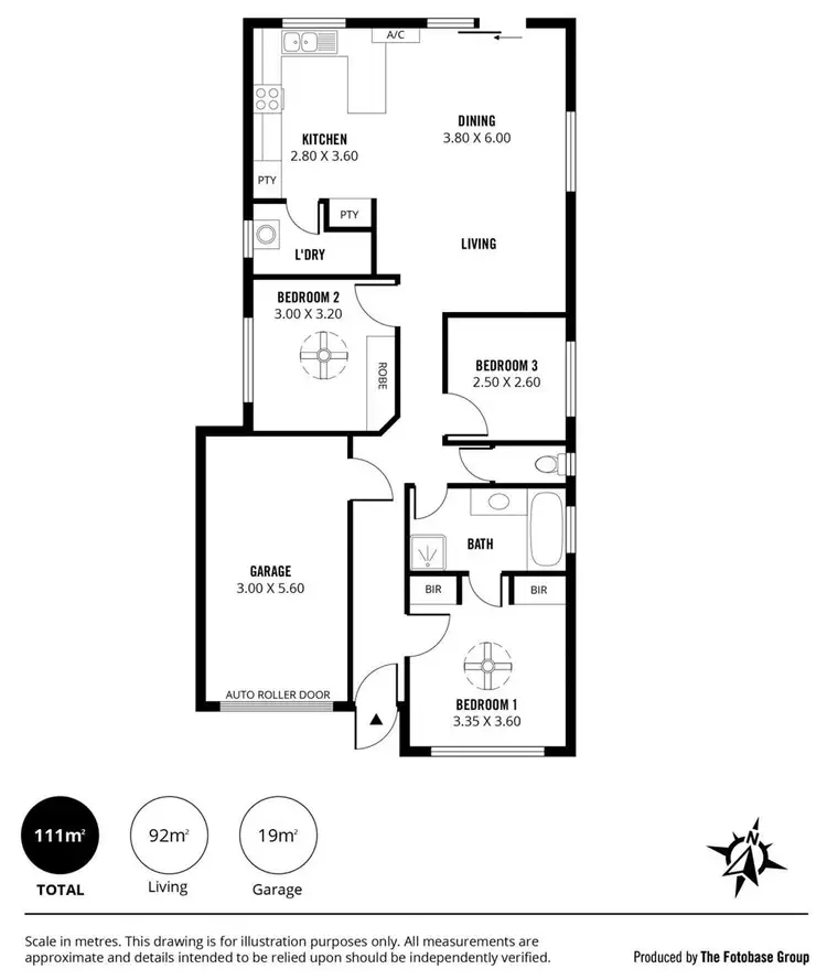 Floorplan of Homely house listing, 46c Creslin Avenue, Ingle Farm SA 5098