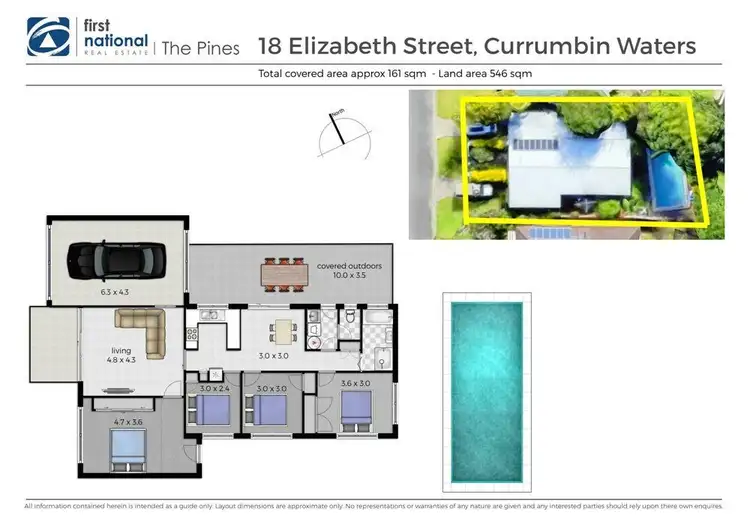 Floorplan of Homely house listing, 18 Elizabeth Street, Currumbin Waters QLD 4223