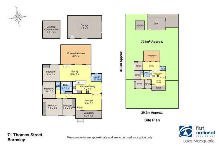 Floorplan of Homely house listing, 71 Thomas Street, Barnsley NSW 2278