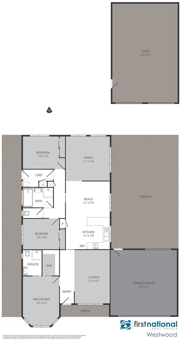 Floorplan of Homely house listing, 7 Persimmon Place, Werribee VIC 3030
