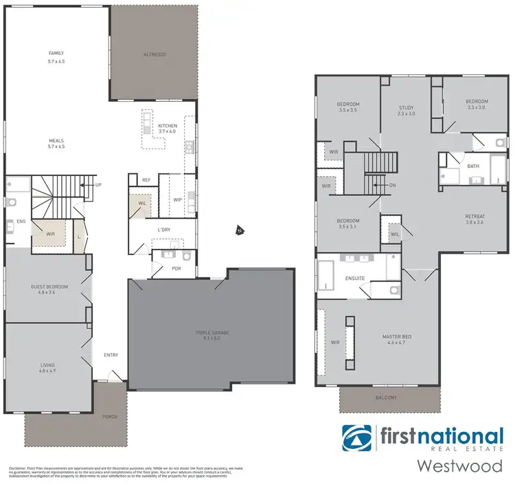 Floorplan of Homely house listing, 14 Attunga Grove, Werribee VIC 3030