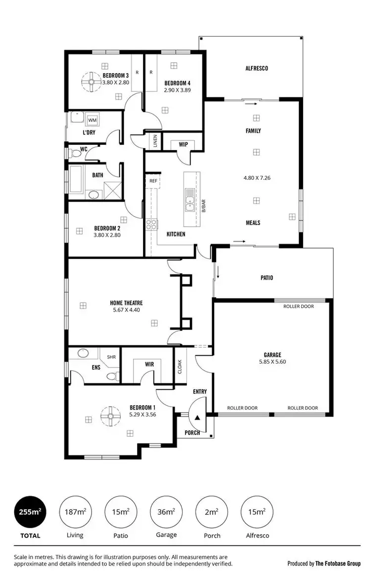 Floorplan of Homely house listing, 11 Darryl Street, Blakeview SA 5114