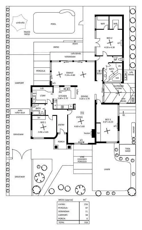 Floorplan of Homely house listing, 58 Hampstead Road, Broadview SA 5083
