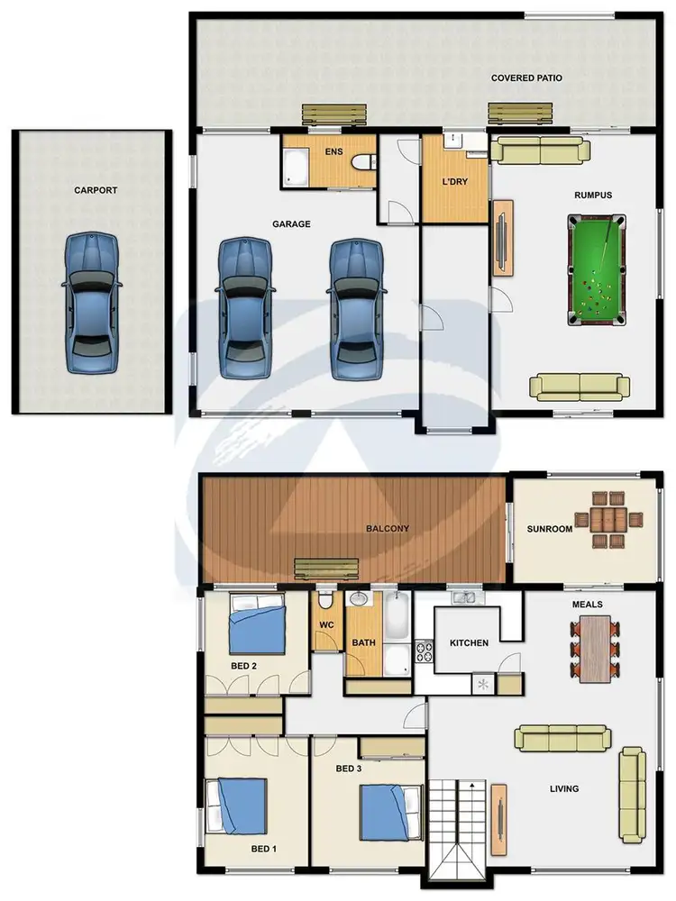 Floorplan of Homely house listing, 116 Barbaralla Drive, Springwood QLD 4127
