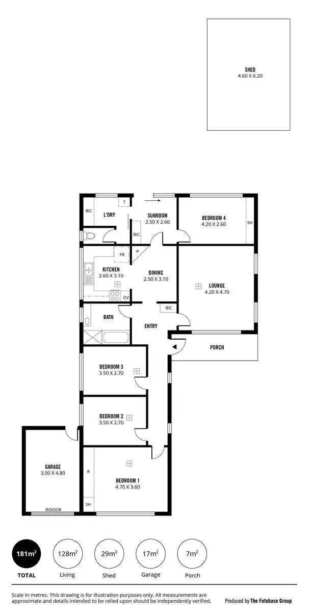 Floorplan of Homely house listing, 1 Fort Street, Grange SA 5022