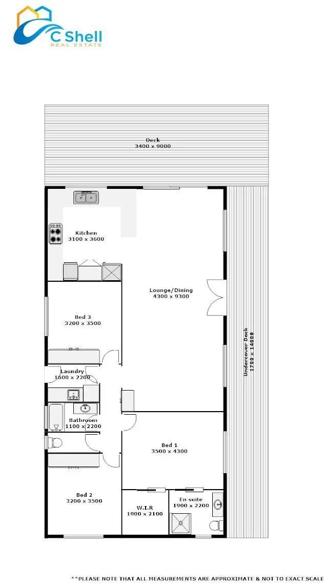 Floorplan of Homely house listing, 43 Echidna Street, Loch Sport VIC 3851