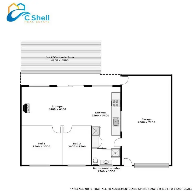 Floorplan of Homely house listing, 59 Wattle Grove, Loch Sport VIC 3851