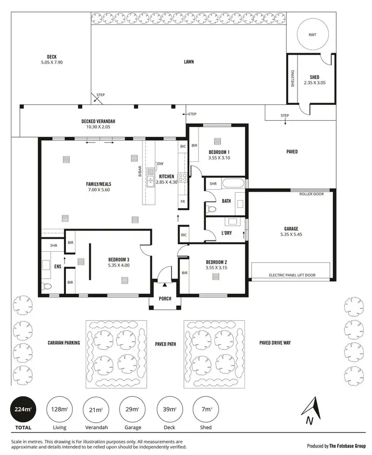 Floorplan of Homely house listing, 2 Hawdon Place, Mount Barker SA 5251