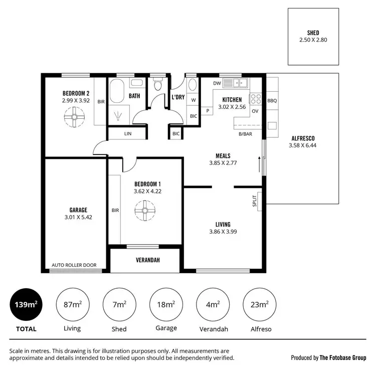 Floorplan of Homely house listing, 2/47 Brooklyn Terrace, Kilburn SA 5084
