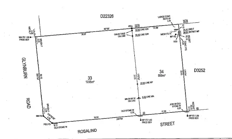 Floorplan of Homely land listing, 1A Rosalind Street, Erindale SA 5066