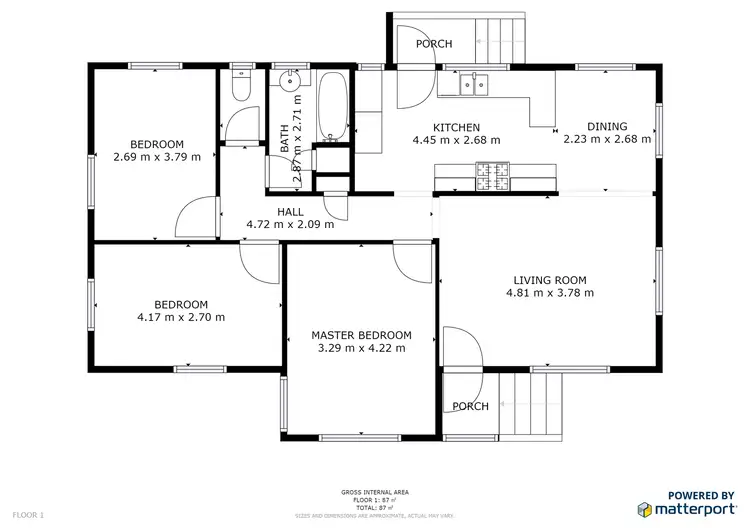 Floorplan of Homely house listing, 16 Coolibah Crescent, Varsity Lakes QLD 4227