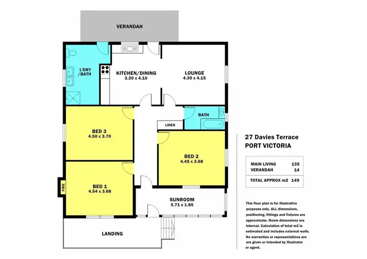 Floorplan of Homely house listing, 27 Davies  Terrace, Port Victoria SA 5573