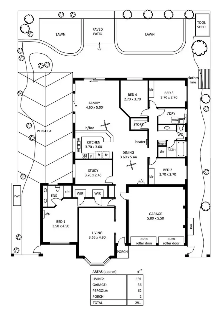 Floorplan of Homely house listing, 14 Andrew James Crescent, Hope Valley SA 5090