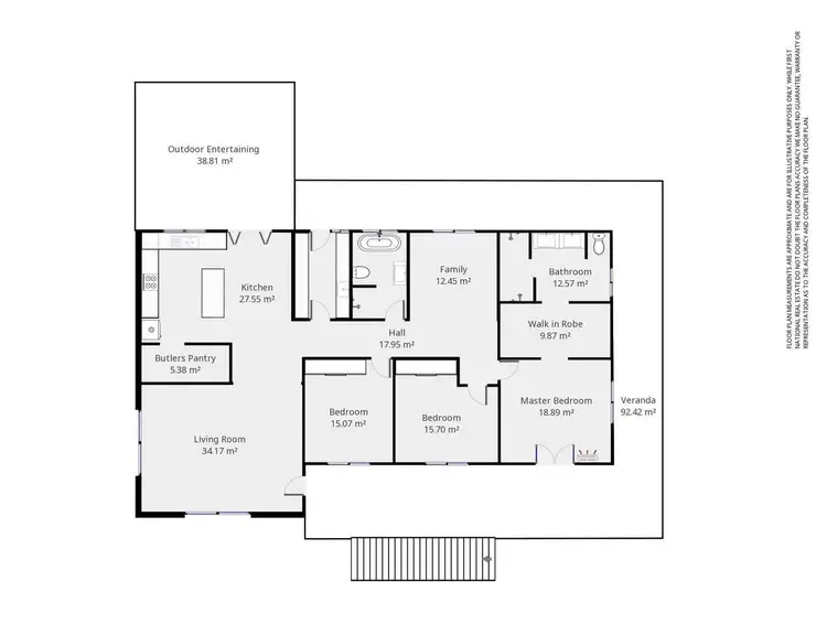 Floorplan of Homely house listing, 15 Rangeview Drive, Myrtleford VIC 3737
