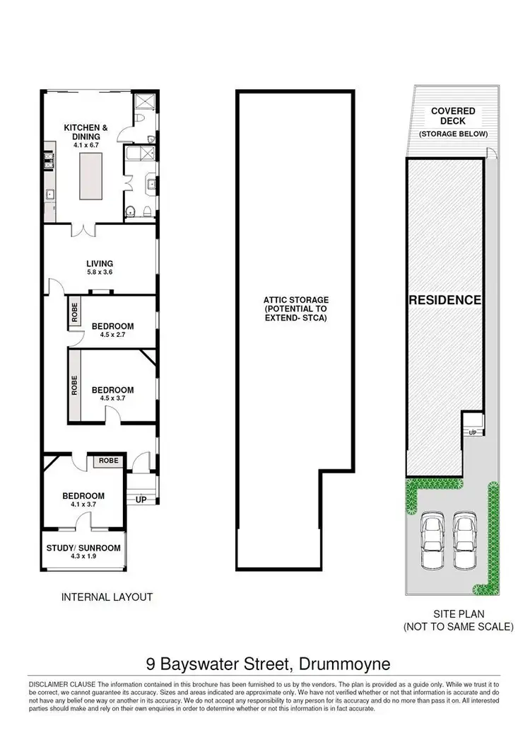Floorplan of Homely house listing, 9 Bayswater Street, Drummoyne NSW 2047