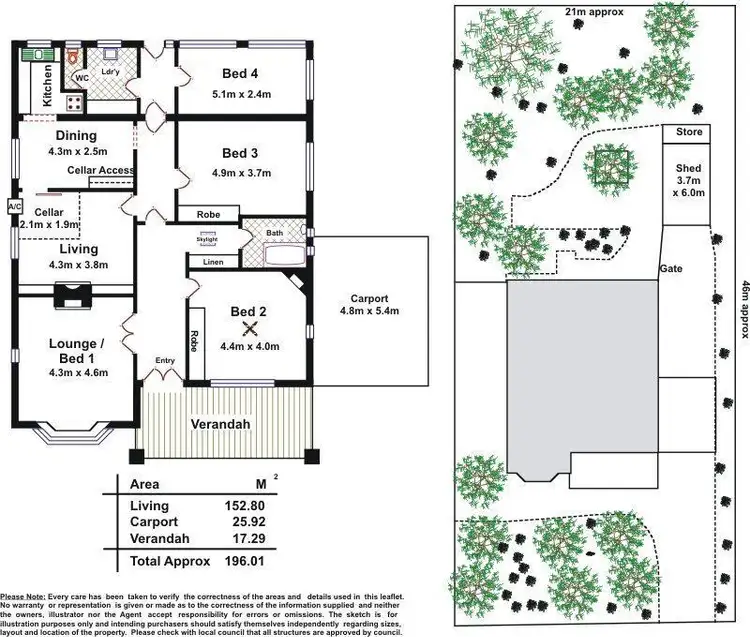 Floorplan of Homely house listing, 14 Chelmsford Avenue, Millswood SA 5034