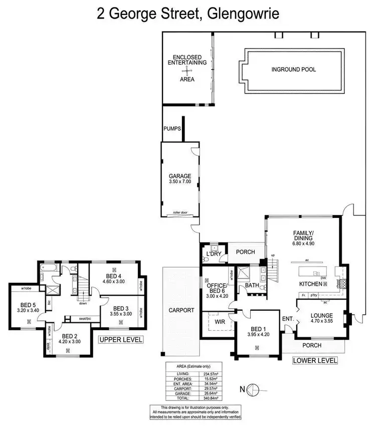 Floorplan of Homely house listing, 2 George Street, Glengowrie SA 5044