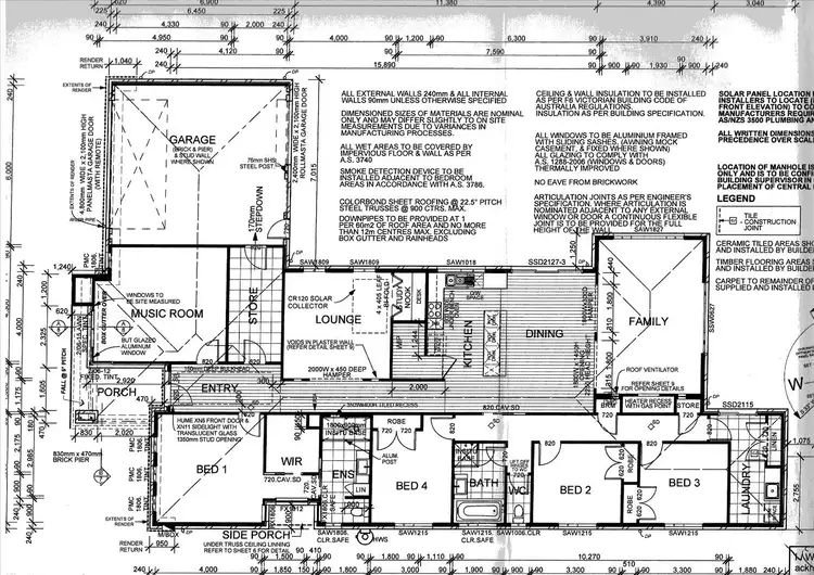 Floorplan of Homely house listing, 13 Wando Street, Warrnambool VIC 3280
