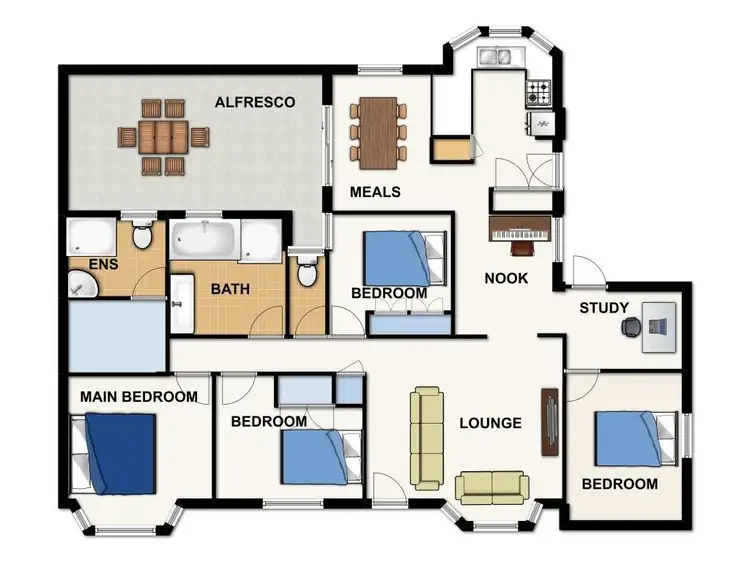 Floorplan of Homely house listing, 13 Westgate Avenue, Springwood QLD 4127