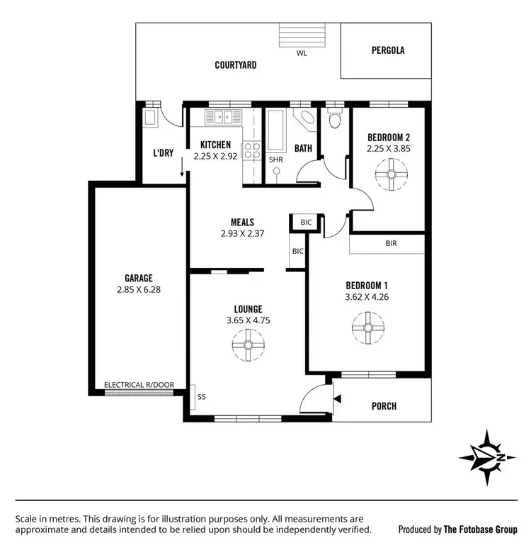 Floorplan of Homely unit listing, 3/34 Crozier Avenue, Daw Park SA 5041